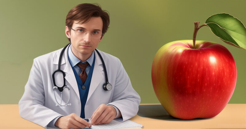 תפוח מרחיק מהרופא
