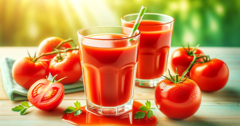 מיץ עגבניות מוריד כולסטרול