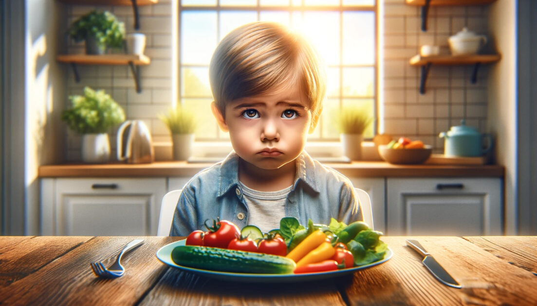 ילדים שלא אוהבים ירקות