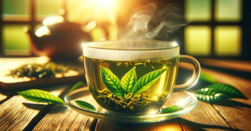 תה ירוק מקל על חרדות