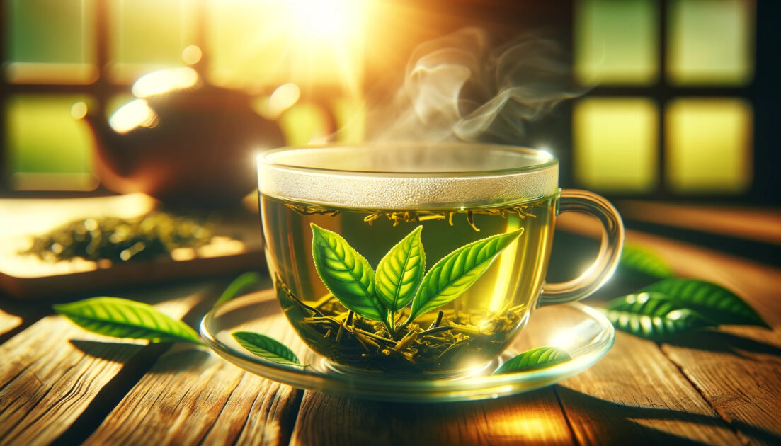 תה ירוק מקל על חרדות