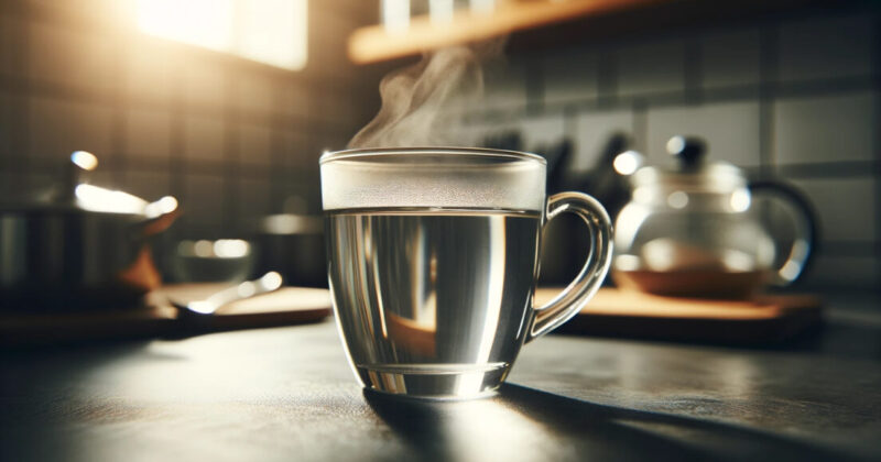 היתרונות הבריאותיים של כוס מים חמים