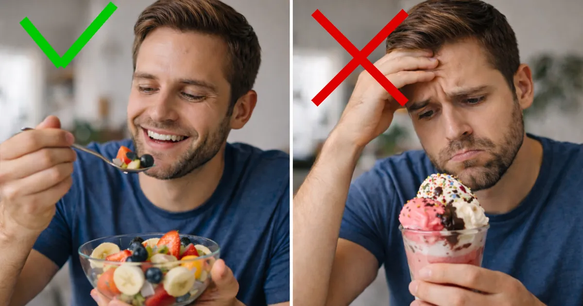 מה לאכול ולא לאכול למצב רוח טוב